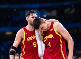 Olimpiadi Parigi 2024: super Caboclo, addio Rudy e spettacolo Germania Rudy Fernandez