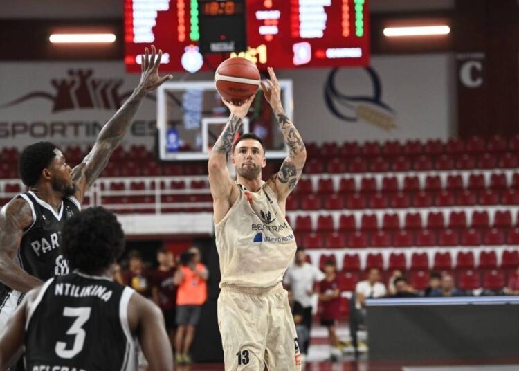 Una coriacea Tortona cede al Partizan solo dopo un supplementare