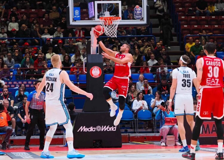 Olimpia Milano – Gevi Napoli, sniper Brooks le pagelle