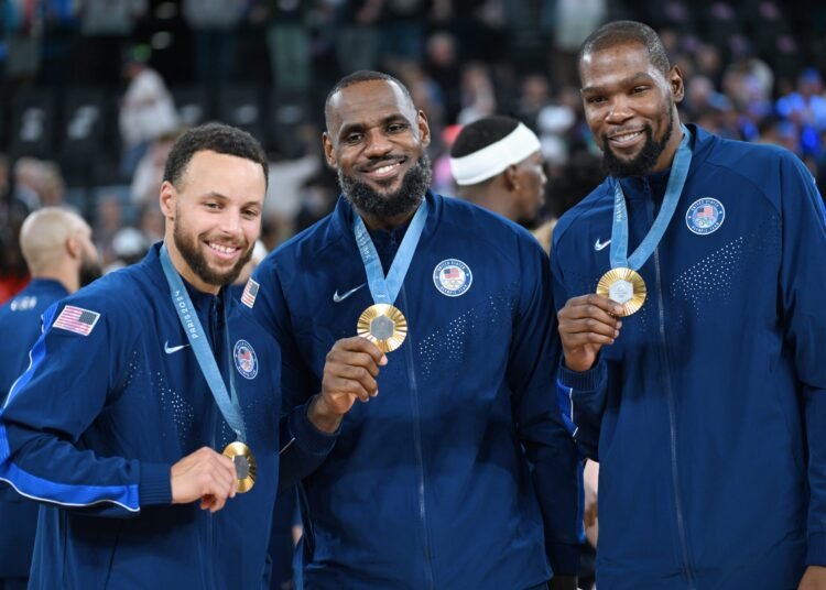 Lebron James, Stephen Curry, Kevin Durant; Credits: IPA Agency;