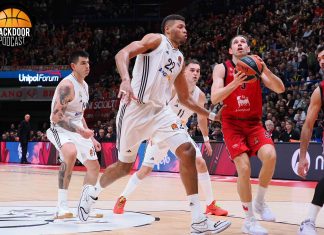 Fabien Causeur (EA7 Emporio Armani Olimpia Milano); Walter Tavares (Real Madrid)