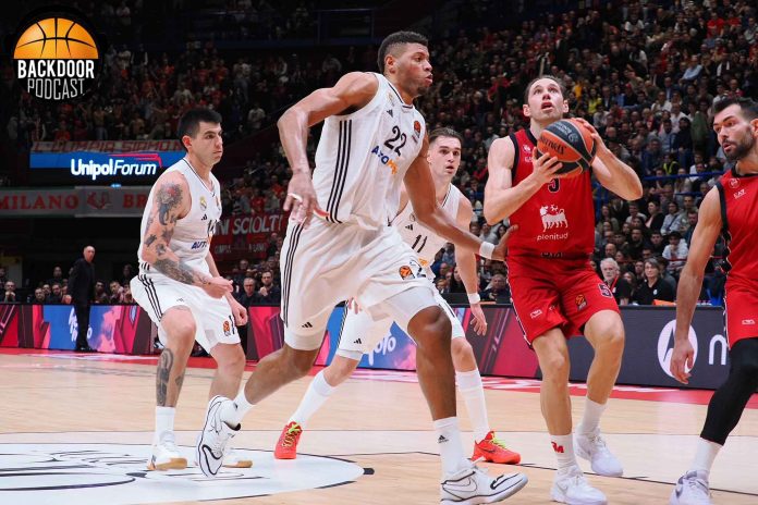 Fabien Causeur (EA7 Emporio Armani Olimpia Milano); Walter Tavares (Real Madrid)