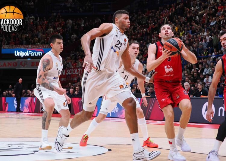 Fabien Causeur (EA7 Emporio Armani Olimpia Milano); Walter Tavares (Real Madrid)