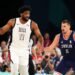 Nikola Jokic (Serbia National Team, Denver Nuggets in NBA), Joel Embiid (Team USA, Philadelphia 76ers in NBA); IPA Agency.