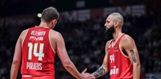Sasha Vezenkov-Evan Fournier (Olympiacos)