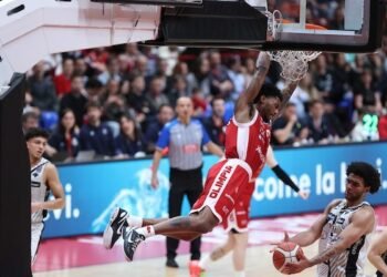 Olimpia Milano letale al tiro e Trento cade al Forum, le pagelle