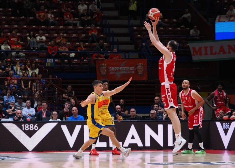 Olimpia Milano – Givova Scafati, Nebo domina per una larga vittoria: le pagelle