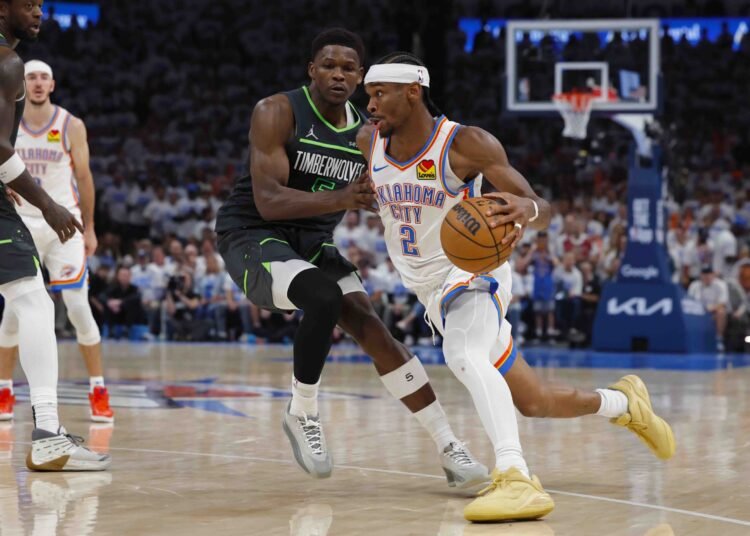 Gilgeous-Alexander guida i Thunder alla vittoria su Minnesota in Gara 1