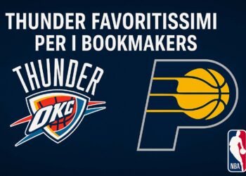 Thunder favoritissimi per il titolo NBA su Indiana per le quote