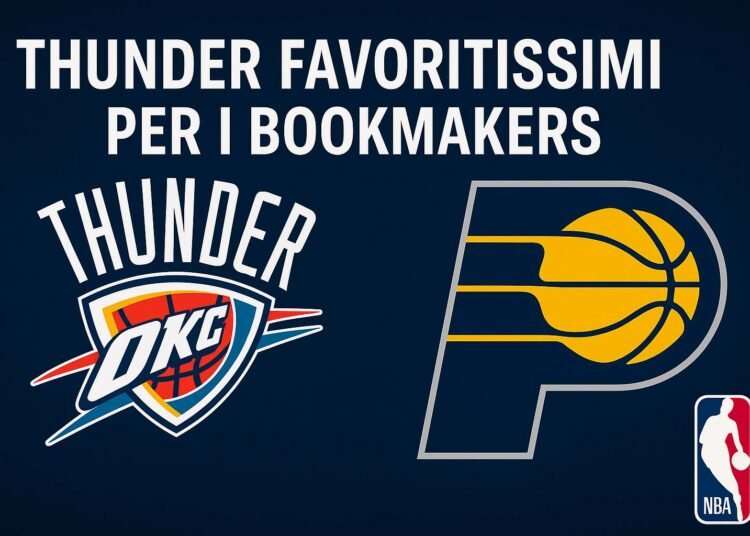 Thunder favoritissimi per il titolo NBA su Indiana per le quote