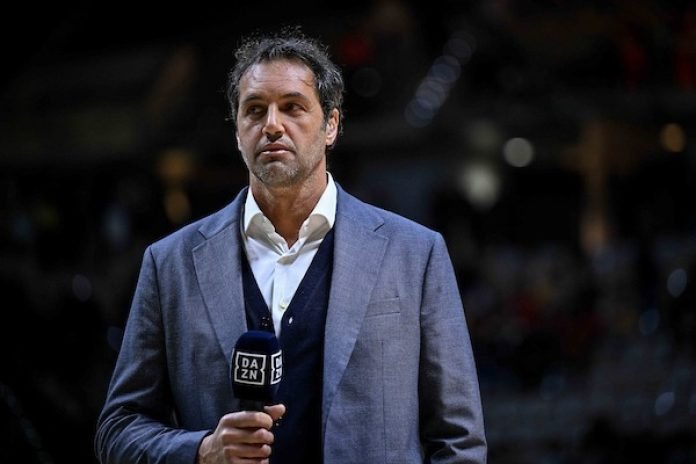 Gianluca Basile EA7 Emporio Armani Olimpia Milano - Dolomiti Energia Trentino Trento LBA Frecciarossa Final Eight 2025 - Finale LBA Legabasket Serie A Unipol 2024-25 Torino, 16/02/2025 Gianluca Basile