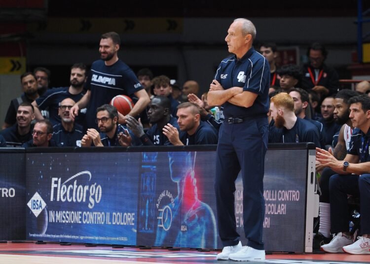 Ettore Messina, head coach EA7 Emporio Armani Olimpia Milano