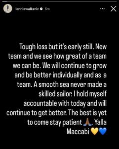 Lonnie Walker's story after Olympiacos