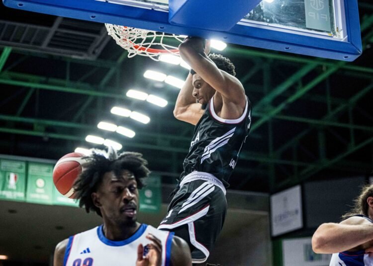 Dura un tempo la resistenza di Treviso alla Virtus Bologna,  le pagelle