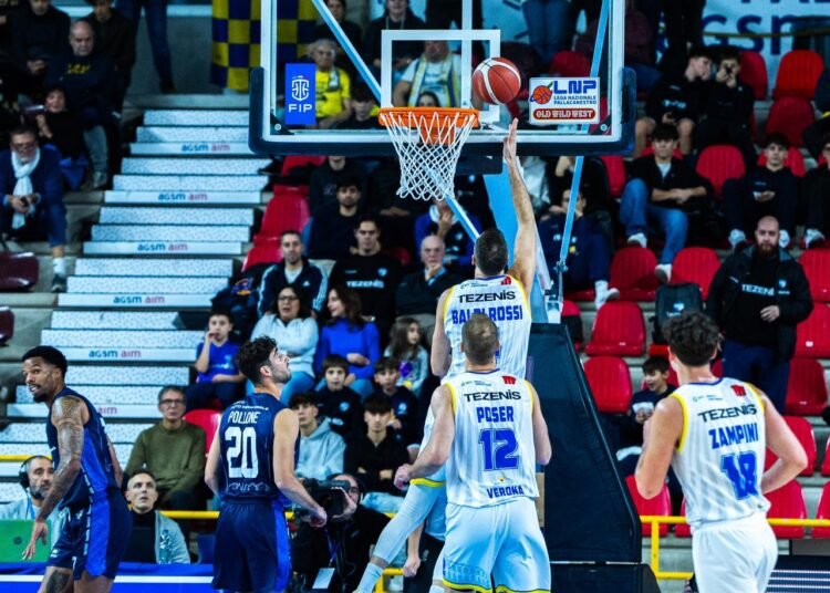 Terza vittoria consecutiva della Tezenis Verona  che vola in casa contro Bergamo
