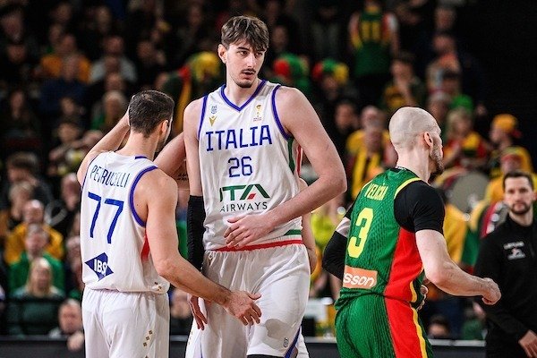 Luigi Suigo Nazionale Italiana Maschile Senior - 2027 FIBA Basketball World Cup Qualifiers Lituania Lithuania - Italia Italy FIP 2025 Klaipeda, 30/11/2025 Luigi Suigo