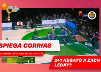 Olimpia – Brescia: il mancato “and one” di LeDay | Spiega Corrias