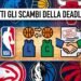 NBA Trade Deadline: tutte le trade e le analisi degli scambi (in aggiornamento)