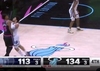 Pippen spinge Gardner sugli spalti: rissa nel finale a Miami