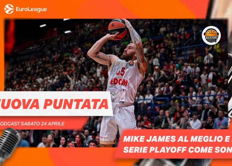 Eurolega: habemus playoff tra serie aperte, arbitri e Mike James