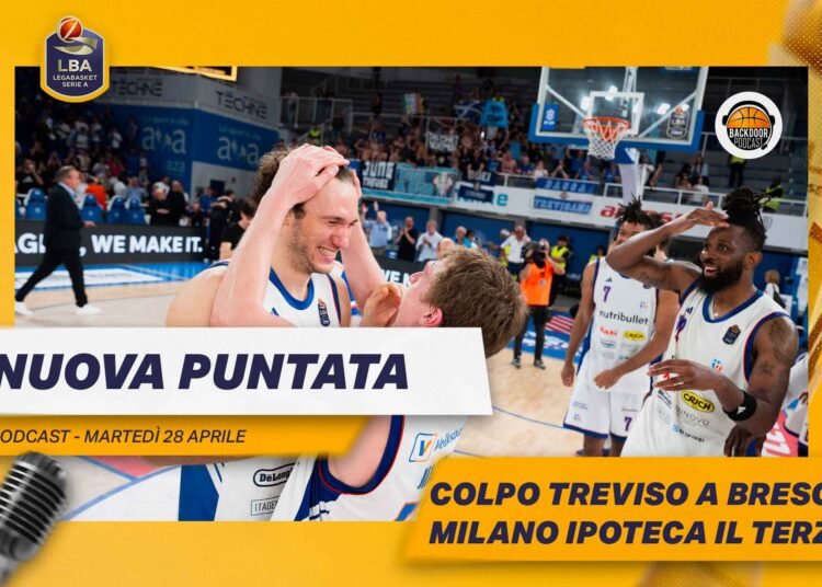 LBA: colpo Treviso a Brescia, la Virtus a un passo dal primato!