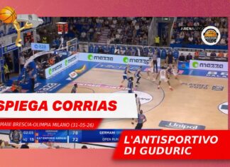 Brescia-Milano: l’antisportivo a Guduric | Spiega Corrias Guduric