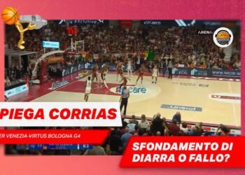 Reyer-Virtus: lo sfondamento di Diarra su Parks  | Spiega Corrias