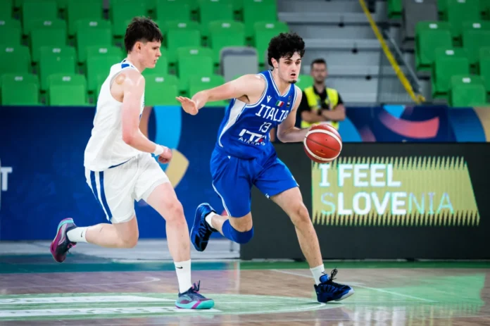 Matteo Baiocchi Italia Repubblica Ceca Eurobasket Under 20