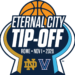 Notre Dame e Villanova a Roma: il 1° novembre arriva l’Eternal City Tip-Off