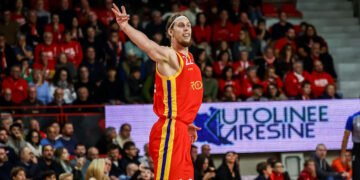 Kelly Olynyk e il 53 di valutazione: non succedeva in Serie A dal 2012