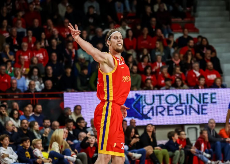 Kelly Olynyk e il 53 di valutazione: non succedeva in Serie A dal 2012